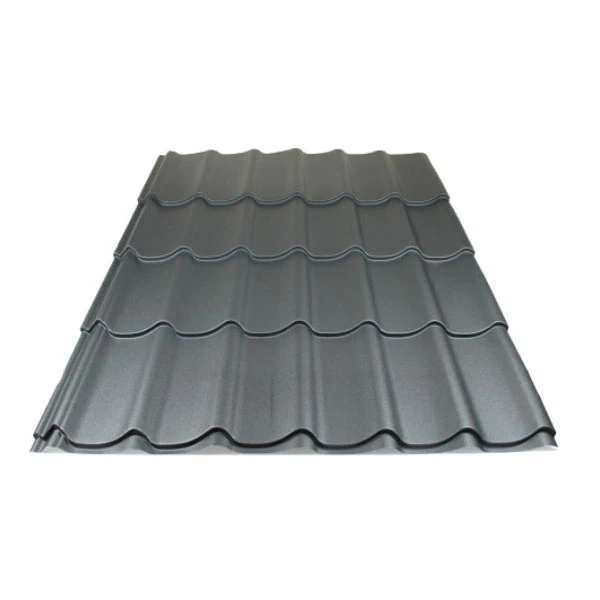 ArcelorMittal Dakpanplaat Luna Mat Grijs - Lengte 240 cm - Afbeelding 1